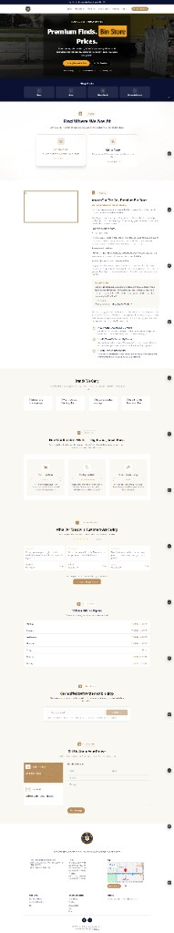 Out The Box homepage before redesign — original WordPress layout